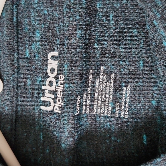 LOT 2 Urban Pipeline Boys Large Thermal Longsleeve Top Blue - Picture 7 of 9